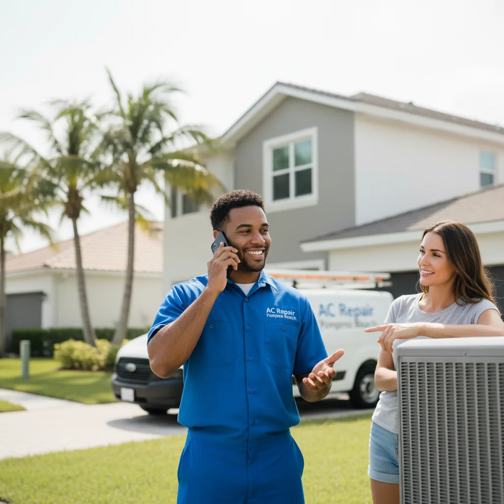 AC Repair Pompano Beach customer support in Northridge